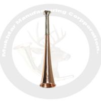 Copper brass fox hunting horn 9 inch