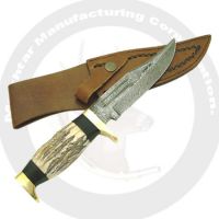 Damascus Steel Hunting knife