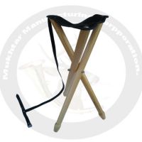 Natural colour three leg stool